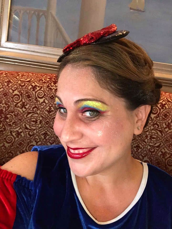 Snow White Disney Princess makeover for adults