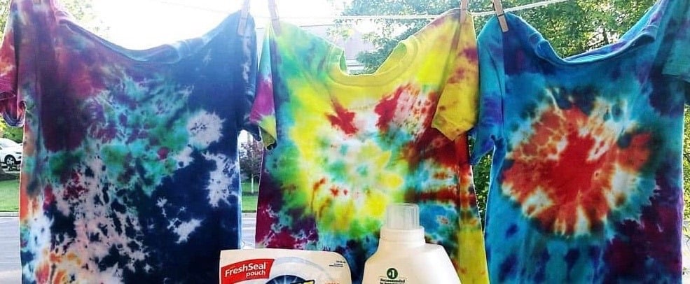 what do u do after you tie dye a shirt