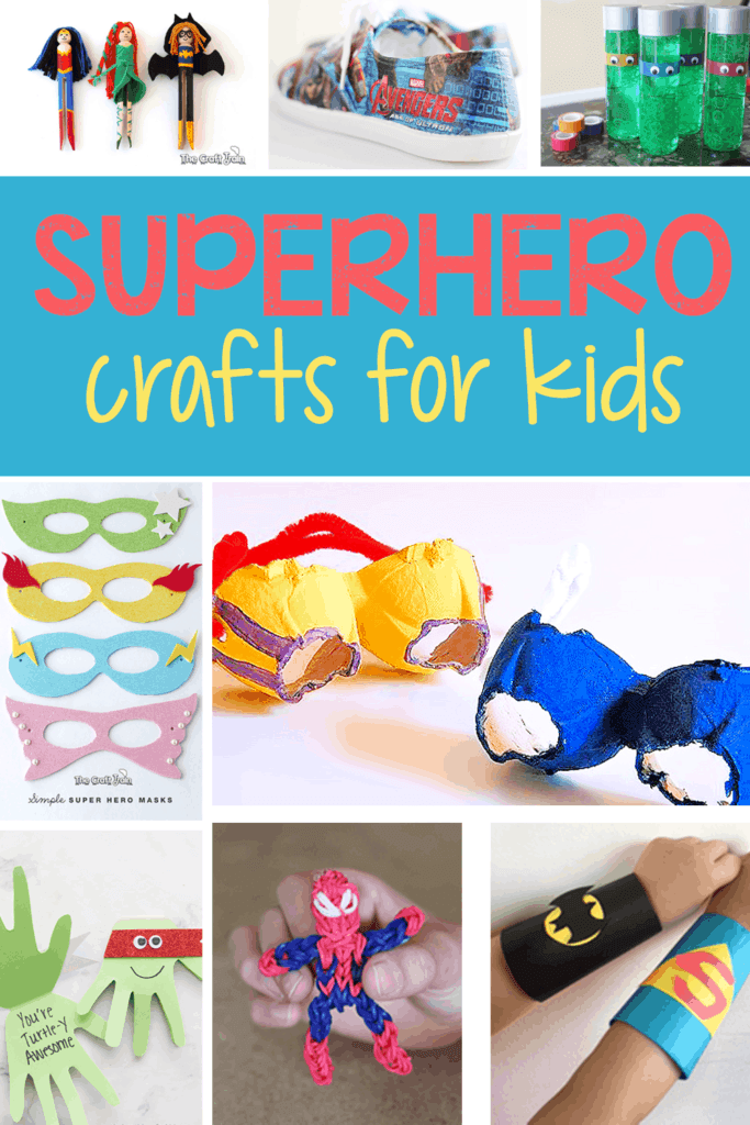 20 Fun Superhero Crafts For Kids - Lola Lambchops