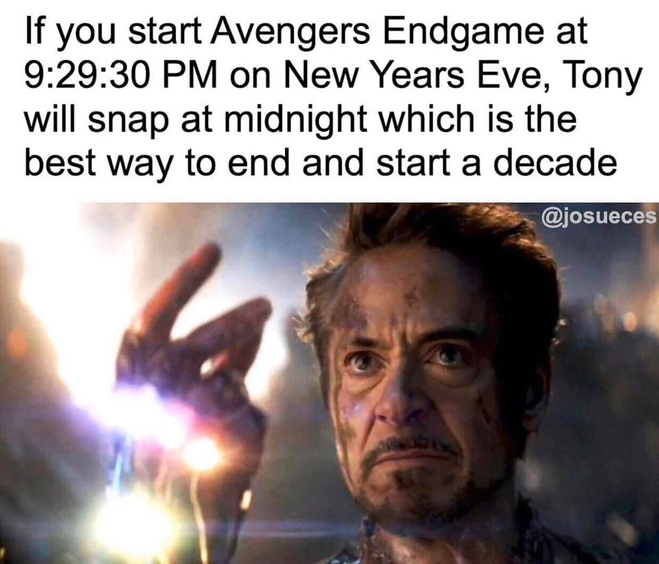Best Marvel New Year's Eve Memes to Countdown the New Year